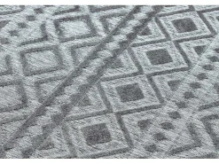 Tapijt Structureel Sole D3852 Boho, Diamanten Plat Geweven, Twee Poolh 200X290 Cm-RugsX Hot