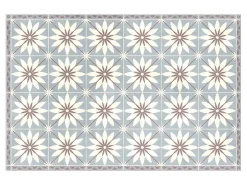 Tapijt Van Vinyl Met Bloempatroneneffect Florita - 120 X 180 Cm-OZAIA Outlet