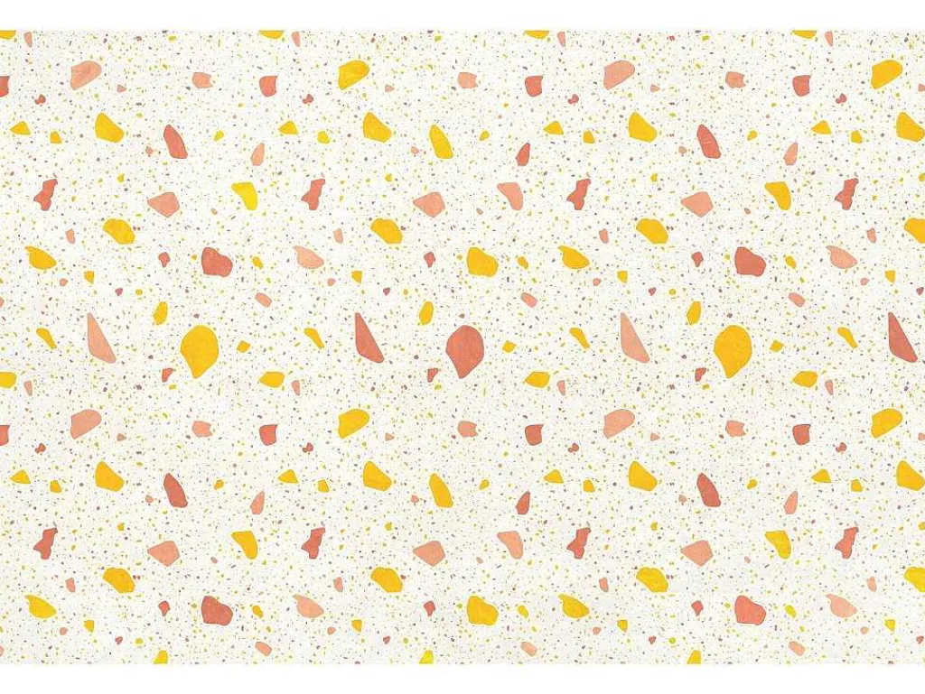 Tapijt Van Vinyl Met Terrazzo-Effect - 120 X 180 Cm - Meerdere Kleuren - Stonya-OZAIA Clearance
