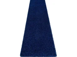 Tapijt, Vloerbekleding Soffi Shaggy 5Cm Blauw - Voor Keuken, Naar De G 60X300 Cm-RugsX Discount