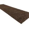 Tapijt, Vloerbekleding Soffi Shaggy 5Cm Bruin - Voor Keuken, Naar De G 70X300 Cm-RugsX Hot