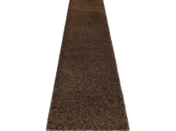 Tapijt, Vloerbekleding Soffi Shaggy 5Cm Bruin - Voor Keuken, Naar De G 70X300 Cm-RugsX Hot