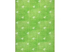 Tapijt Voor Kinderen Hearts Jeans Gewreven Harten, Kinderen - Groen 300X450 Cm-RugsX Sale