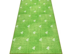 Tapijt Voor Kinderen Hearts Jeans Gewreven Harten, Kinderen - Groen 300X450 Cm-RugsX Sale