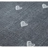 Tapijt Voor Kinderen Hearts Jeans, Gewreven Harten, Kinderen - Grijsk 100X150 Cm-RugsX Outlet