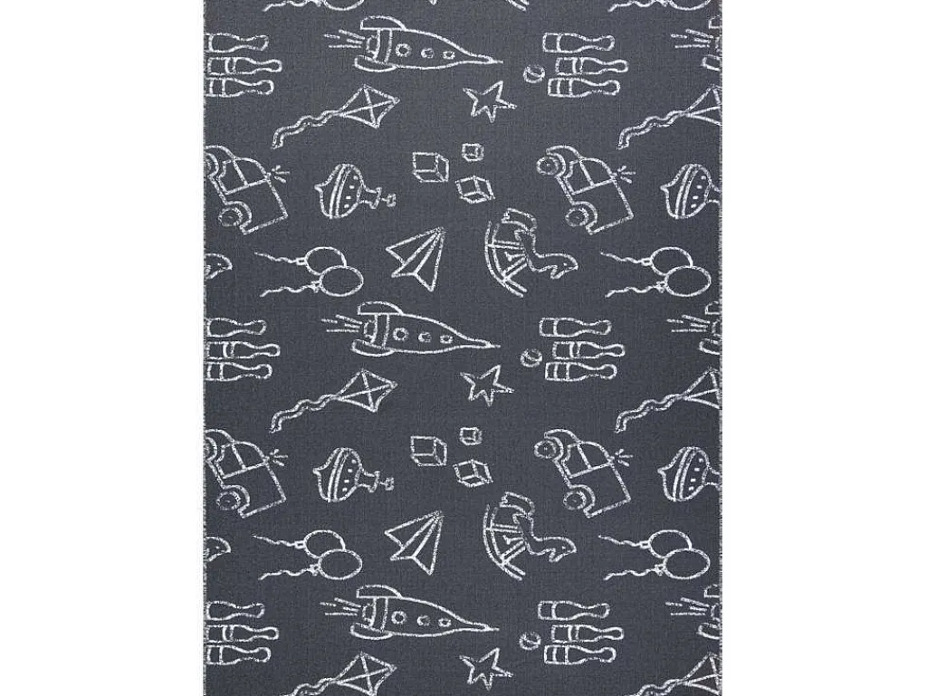 Tapijt Voor Kinderen Toys Speelgoed, Om Mee Te Spelen, Kinderen - Grij 400X500 Cm-RugsX Outlet