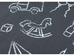 Tapijt Voor Kinderen Toys Speelgoed, Om Mee Te Spelen, Kinderen - Grij 400X500 Cm-RugsX Outlet