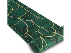 Tapijtloper Emerald Exclusief 1016 Glamour, Stijlvol Art Deco, Marmer 80X210 Cm-RugsX