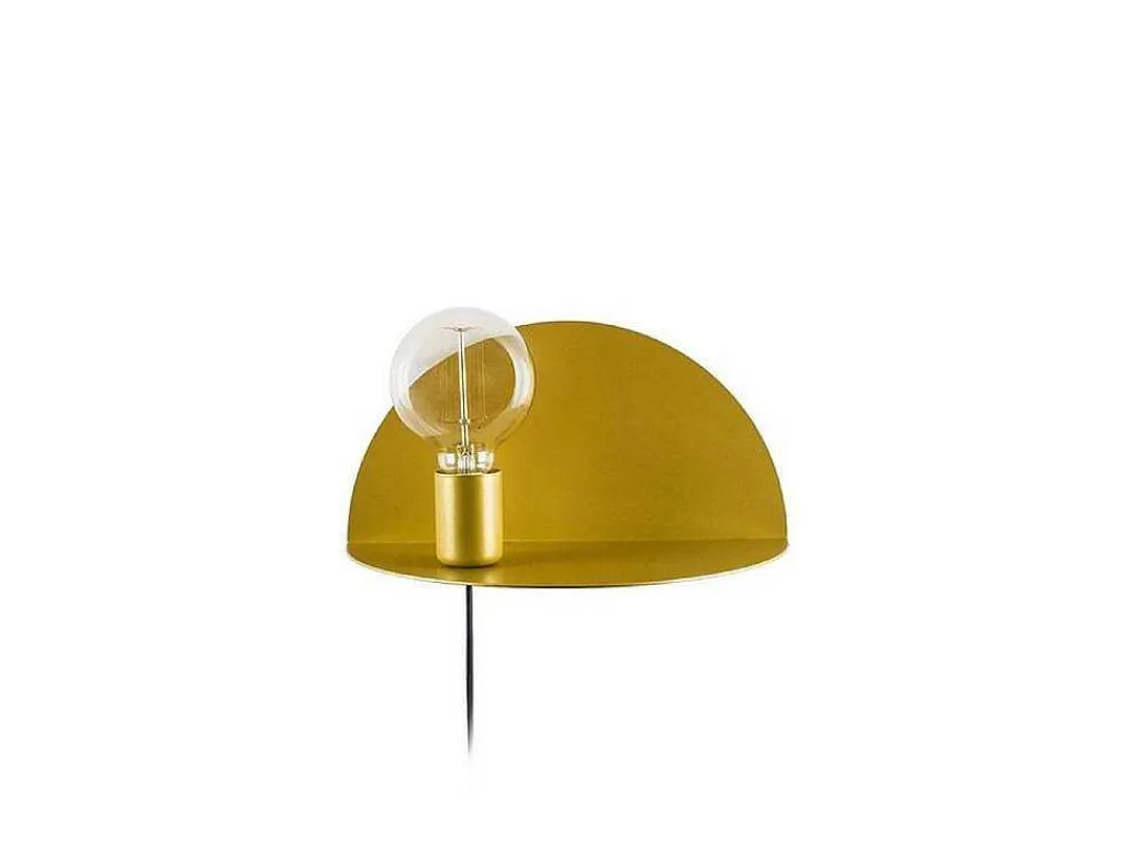 Taranto Wandlamp, Goud, 30 X 15 X 15 Cm,-EPIKASA