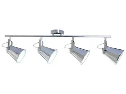 Tekla Spot, Chroom, Wit, 86,5X15X21 Cm,-EPIKASA Clearance