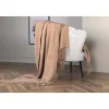Tilly Plaid 170X130Cm Beige.-Venture Home Best