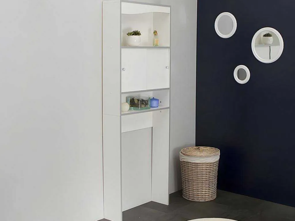 Toiletmeubel Plits - Wit-Vente-unique Best