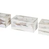 Tolve Theelichthouderset (3 Stuks), Wit-Vente-unique Online
