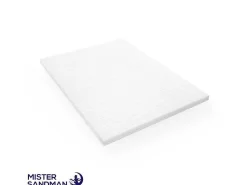 Topmatras 90X190 Cm Met Stevige Ondersteuning - Afneembare En Wasbare Hoes Voor Optimale Hygiene-MISTER SANDMAN