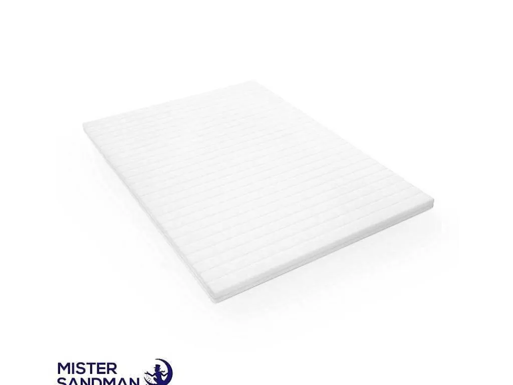 Topmatras 90X190 Cm Met Stevige Ondersteuning - Afneembare En Wasbare Hoes Voor Optimale Hygiene-MISTER SANDMAN