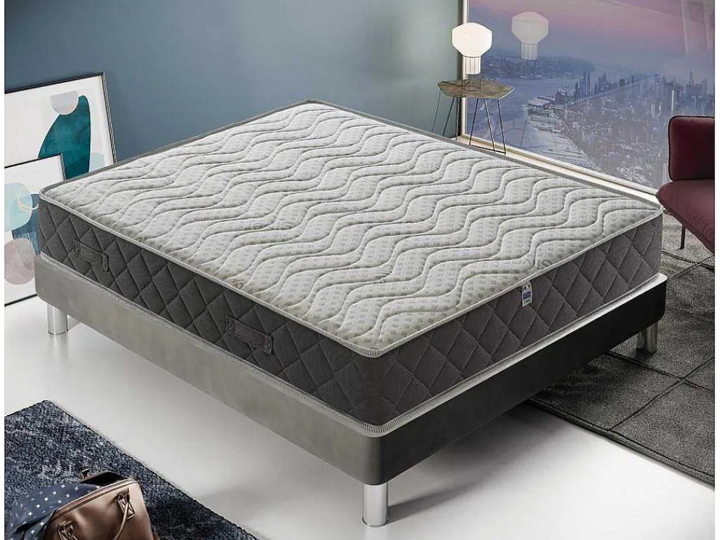Traagschuimmatras - 11 Comfortzones - Silver Safe-Hoes 180X200 Cm-I Love Sleep New
