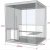 Traditionele Finse Sauna 4/5 Persoons Kolding - 180 X 160 X 200 Cm-VOGUE SAUNA