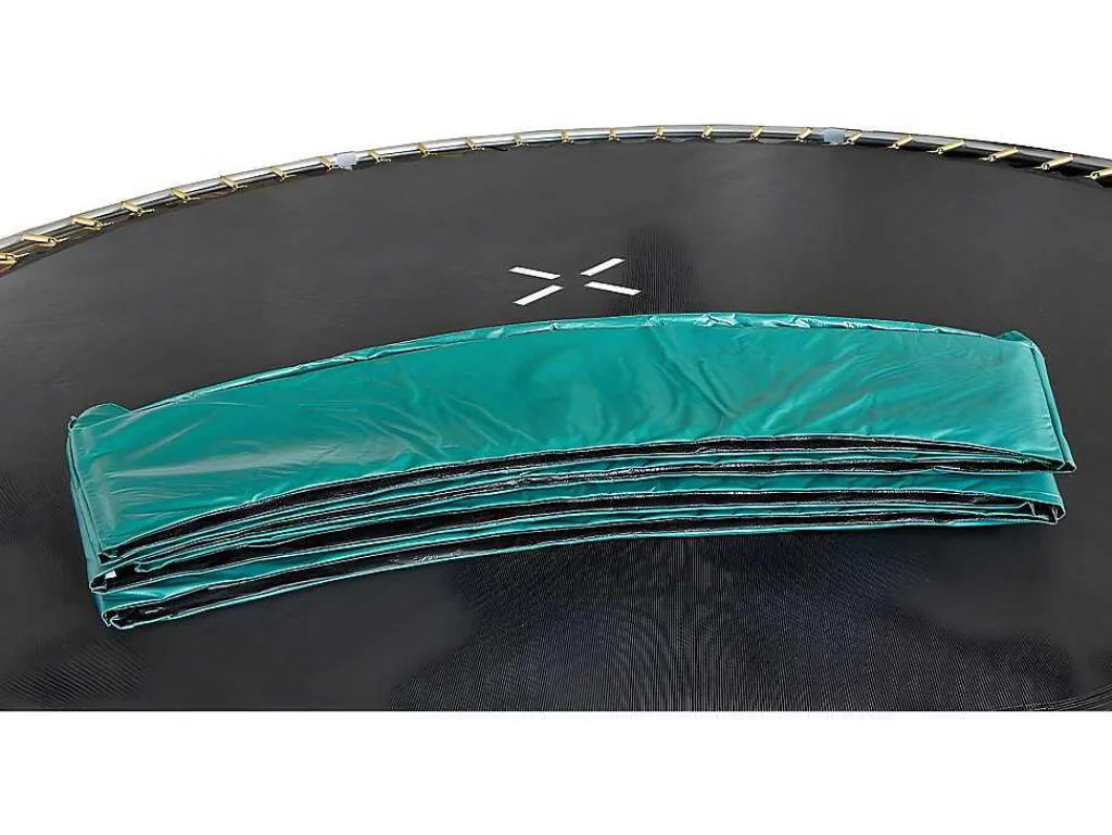 Trampoline Met Binnenbeschermingsnet, Ladder, Hoes En Verankeringsset - D.244 Cm - Wallaby-Vente-unique Best