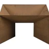 Tuin Vuurkorf In Cortenstaal - L. 50 X P. 50 X H. 30 Cm - Vierkant - Morogoro-Vente-unique Best