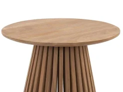 Tuinbijzettafel Van Teakhout D50 Cm - Licht Naturel - Triani-MYLIA Clearance