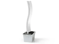 Tuinfontein Golf Van Roestvrij Staal - H130 Cm - Zilverkleurig - Hoki-MYLIA Outlet