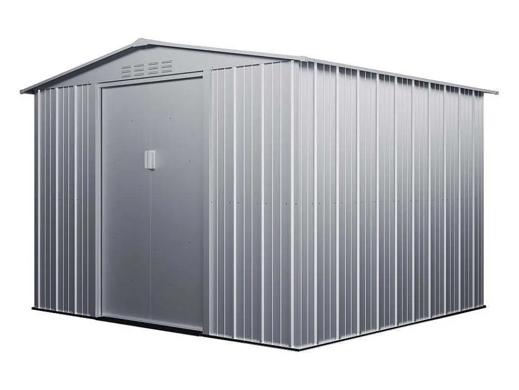 Tuinhuis Van 6,71 M In Grijs, Gegalvaniseerd Staal Linus-EXPERTLAND Discount