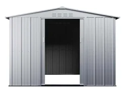 Tuinhuis Van 6,71 M In Grijs, Gegalvaniseerd Staal Linus-EXPERTLAND Discount