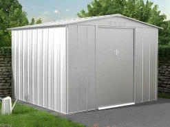 Tuinhuis Van 6,71 M In Grijs, Gegalvaniseerd Staal Linus-EXPERTLAND Discount
