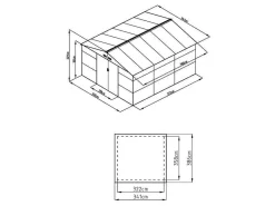 Tuinhuis Van Gegalvaniseerd Staal Met Grijs Houteffect 13,12 M - Adelmo-EXPERTLAND Best