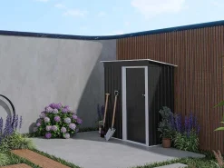 Tuinhuis Van Grijs Gegalvaniseerd Staal Biron - 1,1M-EXPERTLAND Discount