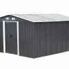 Tuinhuis Van Grijs Gegalvaniseerd Staal Manso - 12,5M-EXPERTLAND