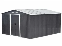 Tuinhuis Van Grijs Gegalvaniseerd Staal Manso - 12,5M-EXPERTLAND
