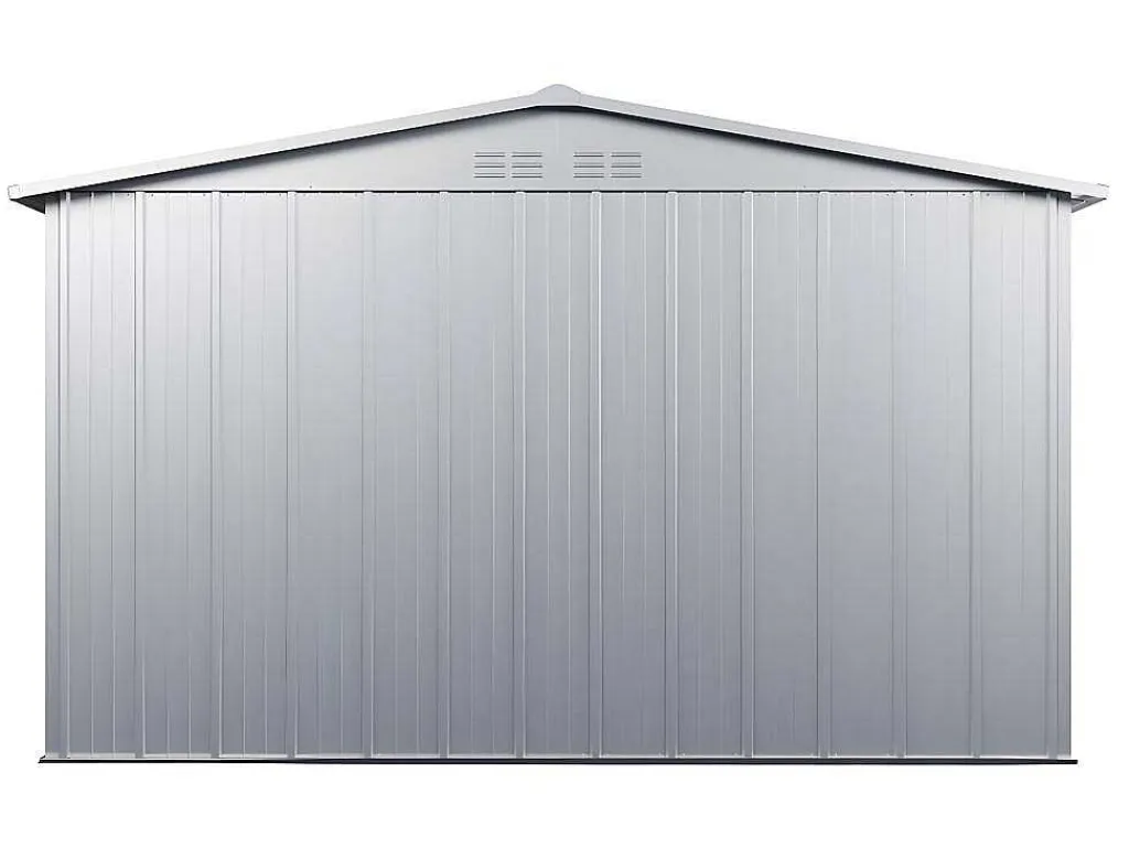Tuinhuisje Van Gegalvaniseerd Staal - Grijs - Linus - 7,82M-EXPERTLAND New