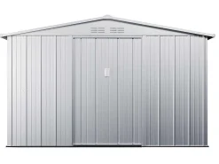 Tuinhuisje Van Gegalvaniseerd Staal - Grijs - Linus - 7,82M-EXPERTLAND New