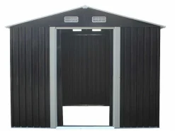 Tuinhuisje Van Grijs Gegalvaniseerd Staal Manso - 5,2M-EXPERTLAND Outlet