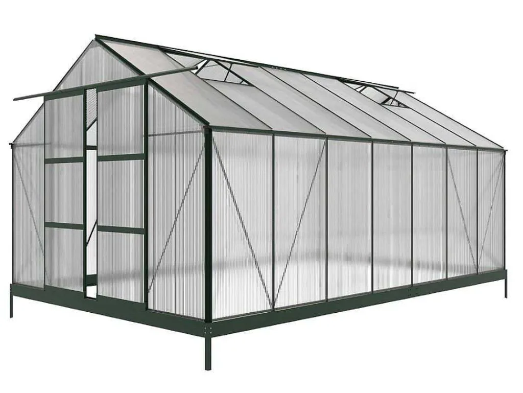 Tuinkas Van Polycarbonaat 15 M Oxalis Met Basis-EXPERTLAND Hot