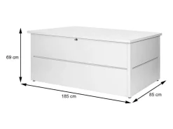 Tuinkist Mcw-J56 Afsluitbaar, Antraciet-Vente-unique Best