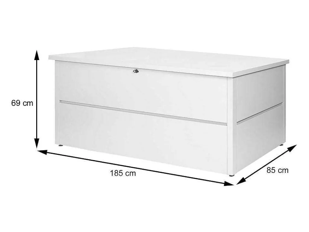 Tuinkist Mcw-J56 Afsluitbaar, Lichtgrijs-Vente-unique Hot