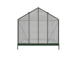 Tuinserre Van Polycarbonaat Anissa Met Basis - 5,9 M - Groen-EXPERTLAND