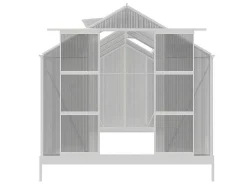 Tuinserre Van Polycarbonaat 9 M Corolle Ii - Aluminium-EXPERTLAND Discount
