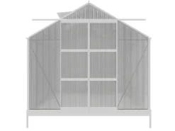 Tuinserre Van Polycarbonaat 9 M Corolle Ii - Aluminium-EXPERTLAND Discount