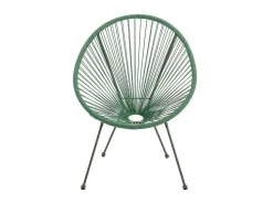 Tuinzithoek Van Gevlochten Harsdraden: Twee Fauteuils, Een Bank En Een Tafel - Kaki - Alios Iii Van-MYLIA Clearance