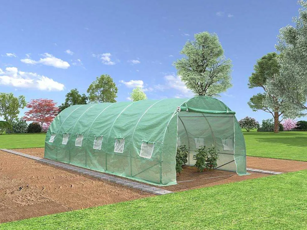 Tunnelkas Met Stalen Structuur Ipomea 24M - L800 X B300 X H200 Cm-EXPERTLAND Hot