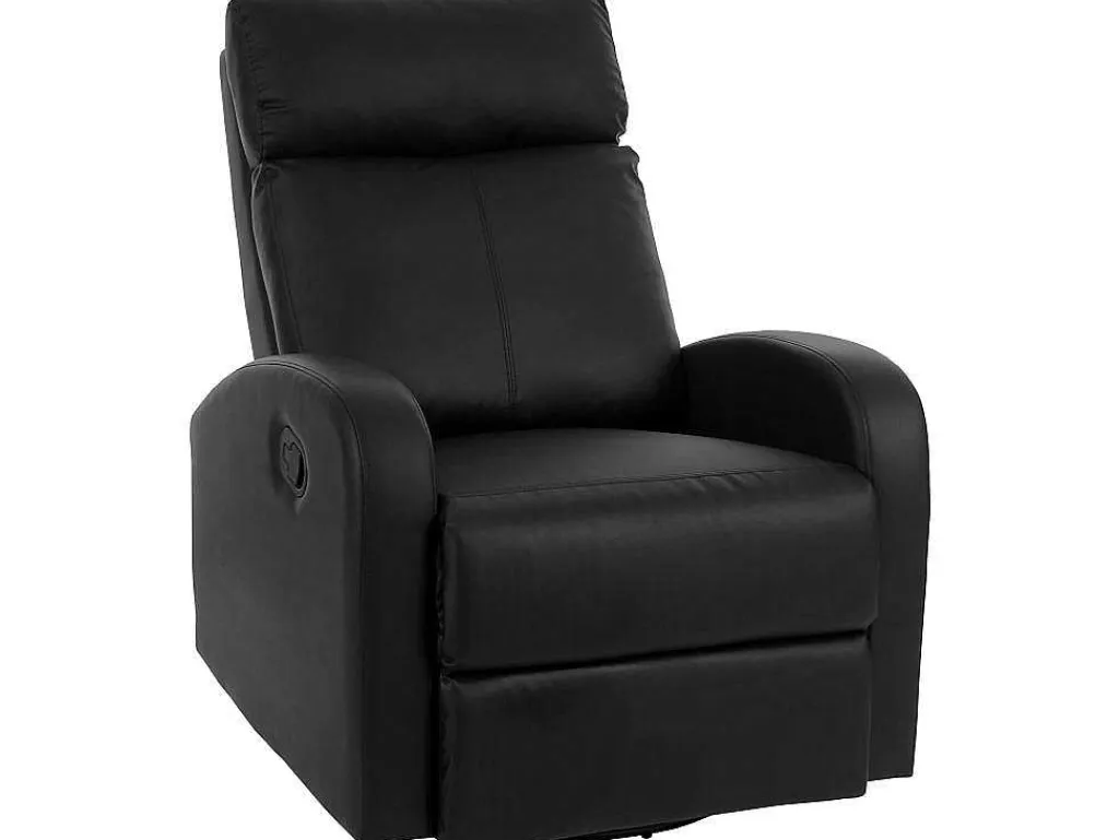 Tv-Fauteuil Mcw-A54 Premium, Kunstleer Zwart-Vente-unique Best