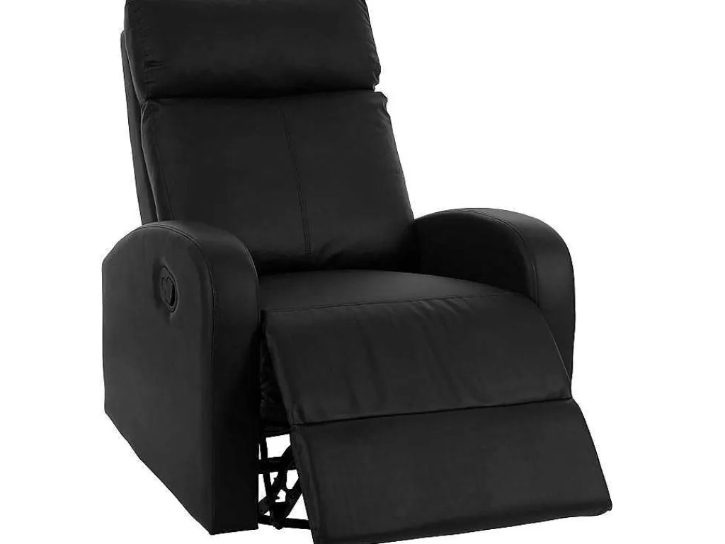 Tv-Fauteuil Mcw-A54 Premium, Kunstleer Zwart-Vente-unique Best