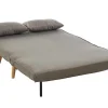 Tweezits Slaapbank Posio Van Stof - Taupe-Vente-unique Online