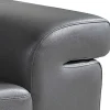 Tweezitsbank Van Leer Hazel - Grijs-Vente-unique Sale