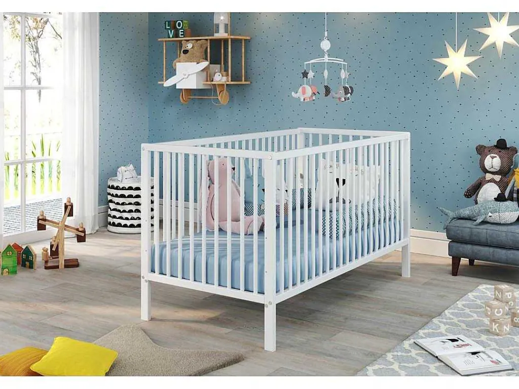 Universal Kinderbed Wit Mat.-Vente-unique Sale