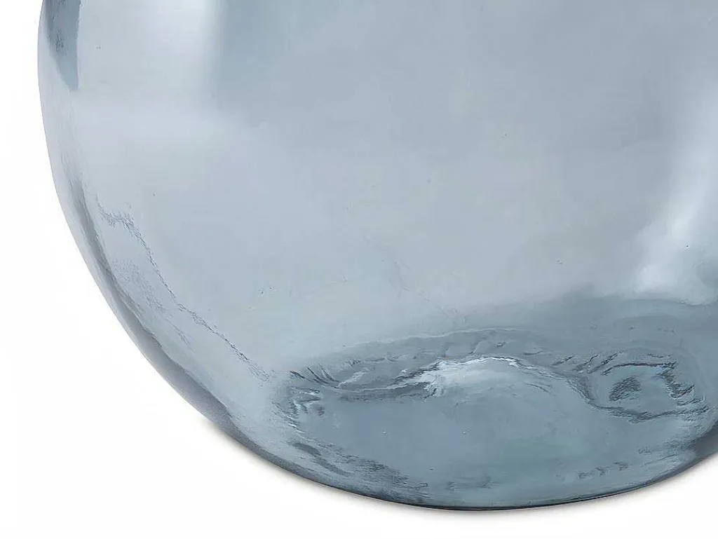 Vaas Dame-Jeanne Van Gerecycleerd Glas Silice 34L - Transparant Blauw-OZAIA Online