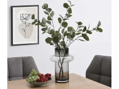 Vaas Van Getint Glas - D20,5 X H30 Cm - Glas - Gerookt Grijs - Valoit-OZAIA Sale